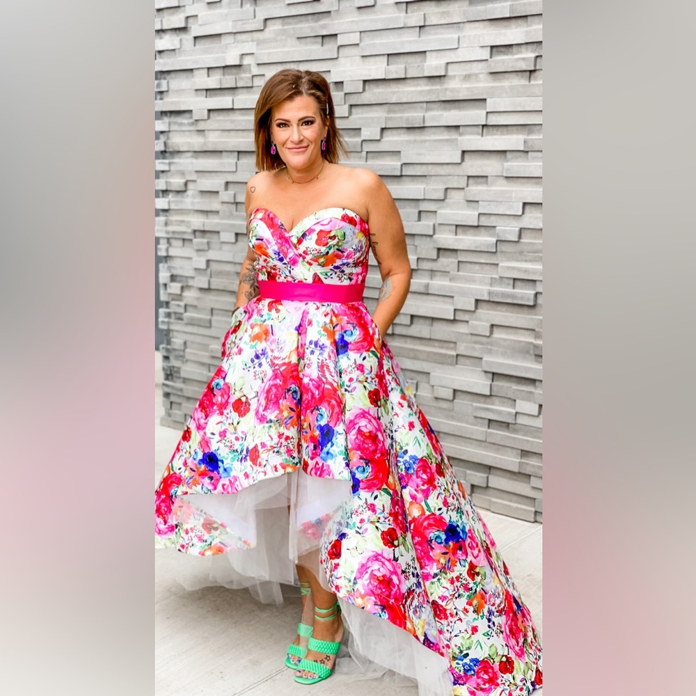 Macduggal formal dress